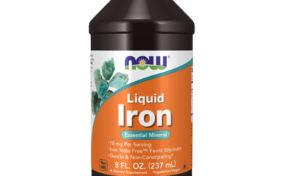 NOW LIQUID IRON 18 MG 8 OZ