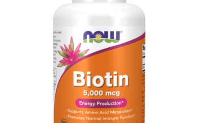 NOW BIOTIN 5000 MCG 120 VCAPS