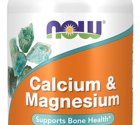 NOW CALCIUM & MAGNESIUM 100 TABS