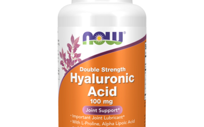 NOW HYALURONIC ACID 100MG 2X PLUS 60 VCAPS