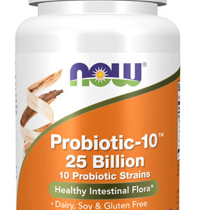 NOW Probiotic-10 25 Billion 50 Vcaps