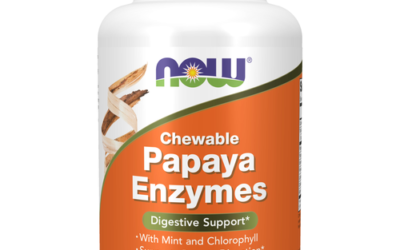 NOW PAPAYA ENZYMES CHEWABLE 180 LOZENGES