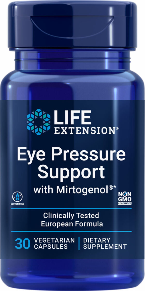 LIFE EXTENSION EYE PRESSURE SUPPORT WITH MIRTOGENOL 30 VCAPS