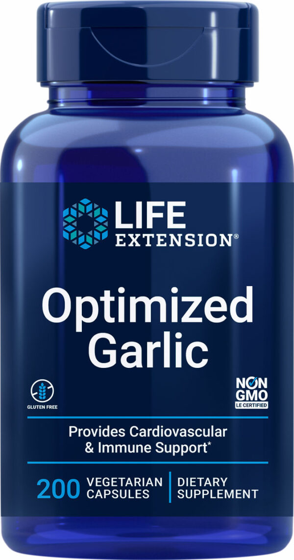 LIFE EXTENSION OPTIMIZED GARLIC 200 V/CAPS