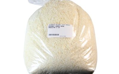 SHREDDED COCONUT UN SWEETENDED UN SULPHURED 2 LB