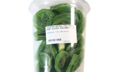 KIWI SLICES SULPHURED 1 LB