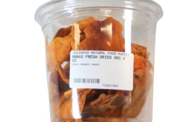 FRESH DRIED MANGO ORGANIC 8 OZ