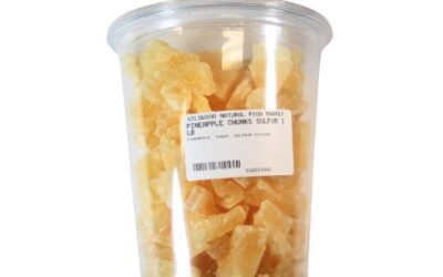 PINEAPPLE CHUNKS SULPHURED 1 LB