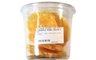 PINEAPPLE RINGS UN SWEETENED UN SULPHURED ORGANIC 8 OZ