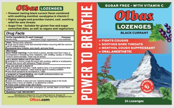 OLBAS LOZENGES   24 CT - Image 2