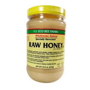 YS GRADE A RAW HONEY  22 OZ