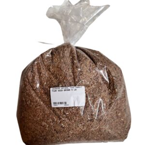 FLAX SEED BROWN 5 LB