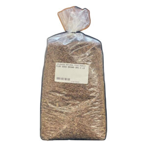 FLAX SEED BROWN ORG 2 LB