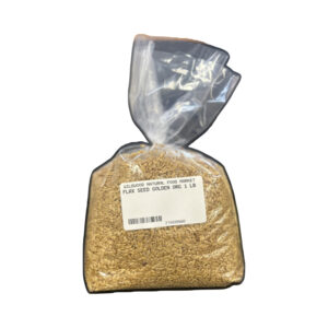 FLAX SEED GOLDEN ORG 1 LB
