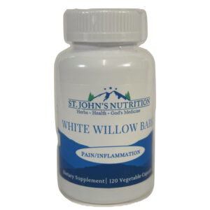 SJ WHITE WILLOW BARK 425MG 100 VCAPS