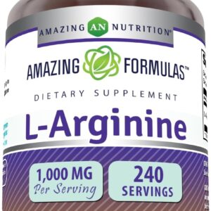 AMAZING NUTRITION L-ARGININE 1000MG 120 TAB