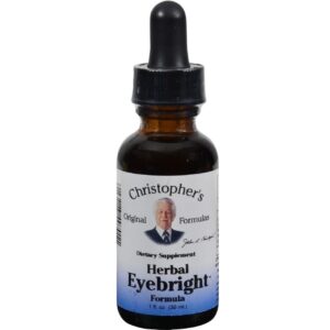 CHRISTOPHER'S NOURISH HERBAL EYEBRIGHT 1 OZ