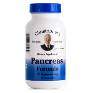 CHRISTOPHER'S NOURISH PANCREAS 100 VCAPS