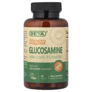 DEVA GLUCOSAMINE MSM CMO TURMERIC 90 TAB
