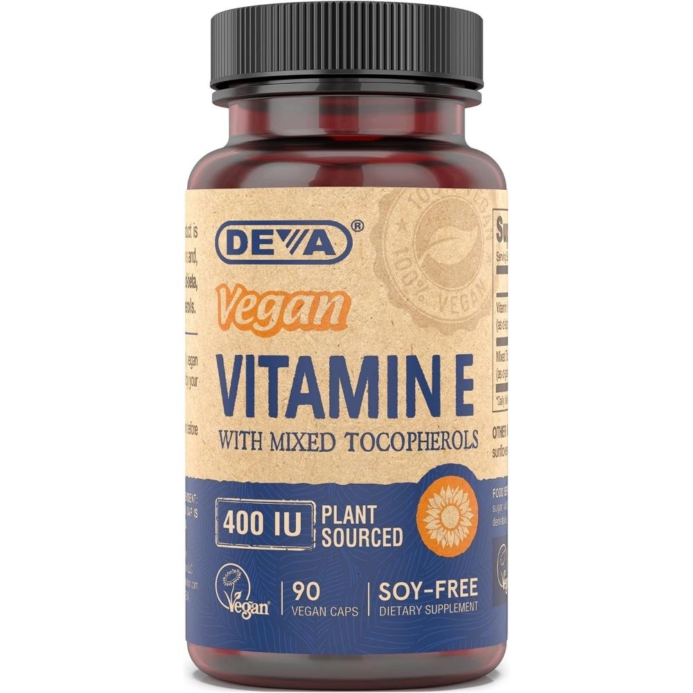 DEVA VEGAN VITAMIN E 400 IU VCAPS DEVA VEGAN VITAMIN E 400 IU VCAPS