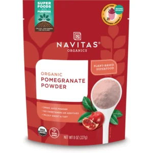 NAVITAS POMEGRANATE POWDER ORG 8 OZ
