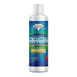 OXYLIFE OXYGEN COLLOIDAL SILVER/ALOE VERA 16 OZ BERRY