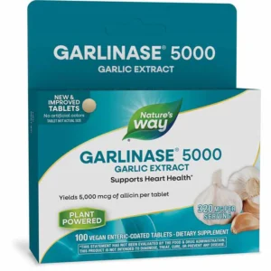 NW GARLINASE FRESH 5000 MCG OF ALLICIN 100 EC TABS