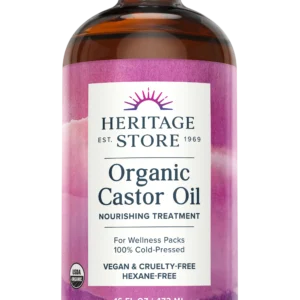 HERITAGE CASTOR OIL ORG 16 OZ