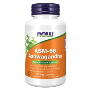 NOW KSM-66 ASHWAGANDHA 90 VCAPS