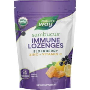NW SAMBUCUS ELDERBERRY ZINC HONEY LEMON 24 LOZ
