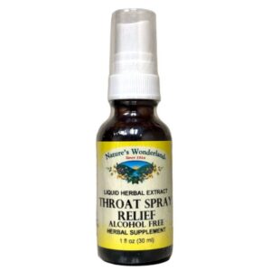 NWD THROAT RELIEF ALCOHOL FREE SPRAY, 1 OZ