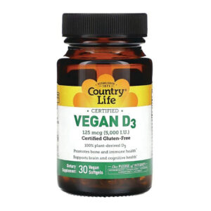 Country Life Vegan D-3 5000 IU