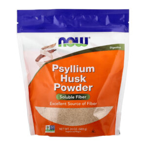 NOW Psyllium Husk Powder 1 lb