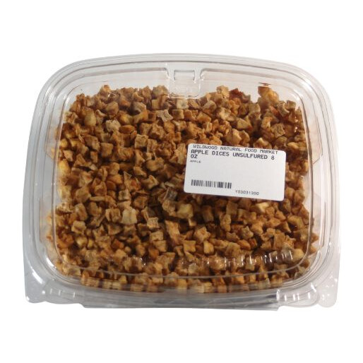 Apple Dices Unsulfured 8 oz
