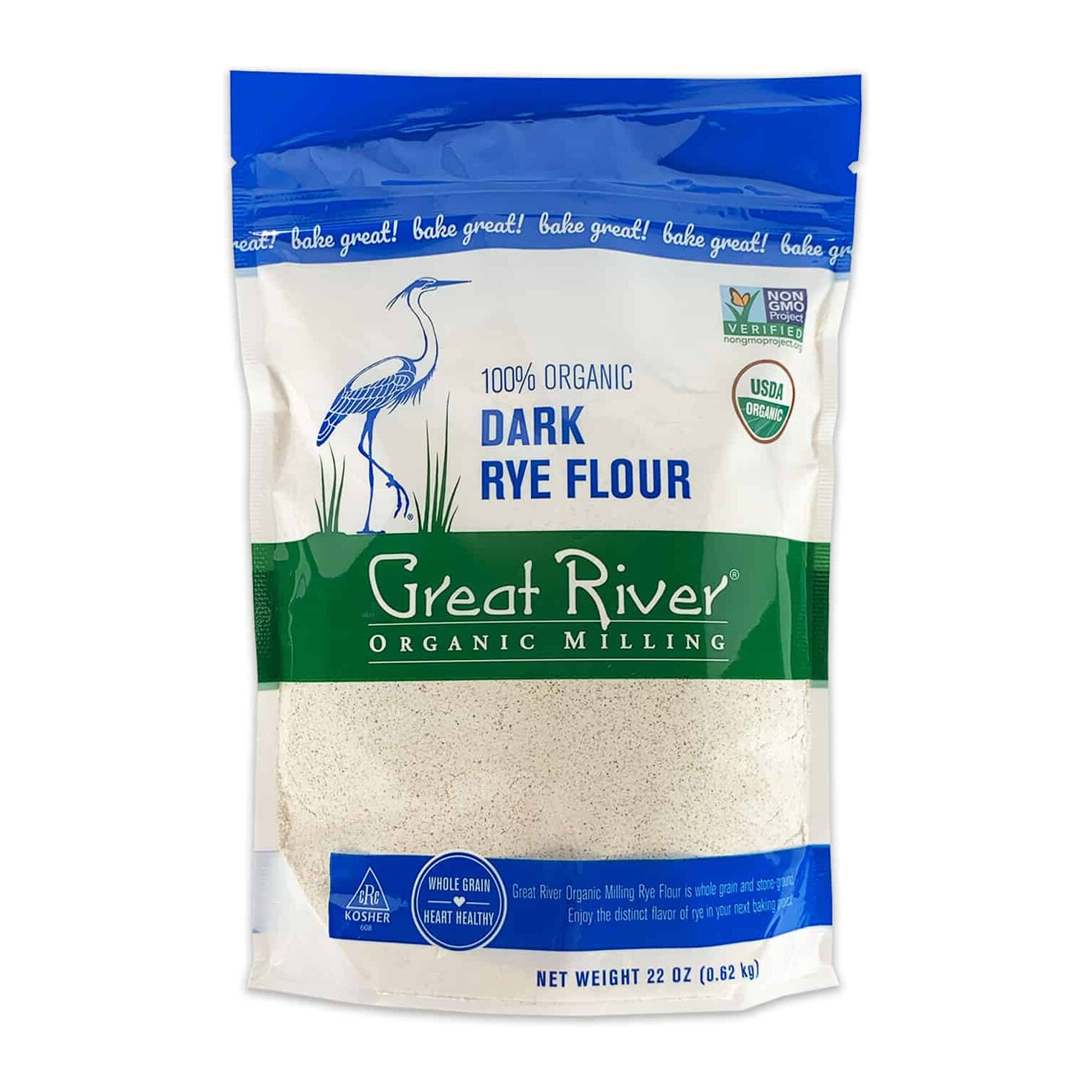 Rye Flour Organic 2 lb