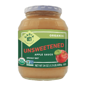 Cadia Apple Sauce No Sugar Added Organic 24 oz