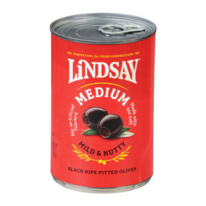 Lindsay Large Black Ripe Pitted Olives 6 oz