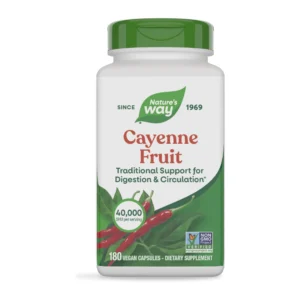 Nature's Way Cayenne Fruit 180 Vcaps