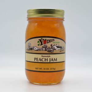 Yoder's Peach Jam 19 oz