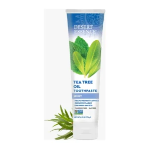 Desert Essence Natural Tea Tree Oil Toothpaste Mint 6.25 oz