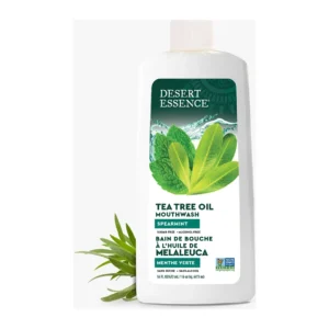 Desert Essence Mouthwash Tea Tree Alcohol-Free 16 oz