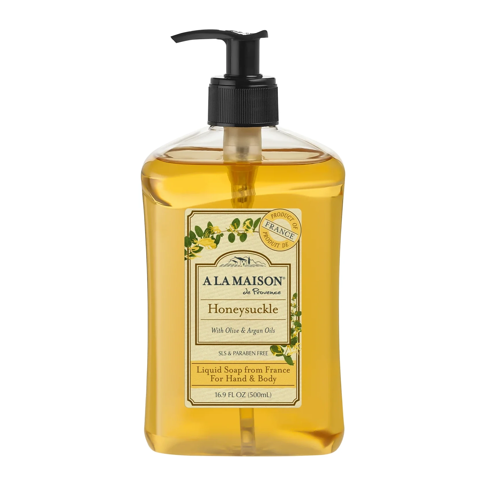 A La Maison Liquid Soap French Honeysuckle 16.9 oz