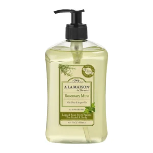 A La Maison Liquid Soap French Rosemary Mint 16.9 oz