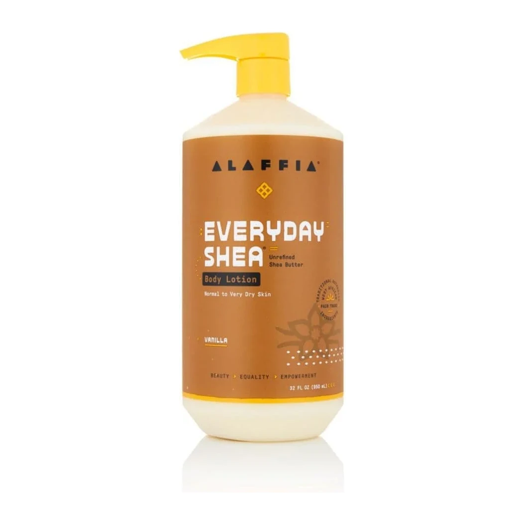 Alaffia Everyday Shea Body Lotion Vanilla 32 oz