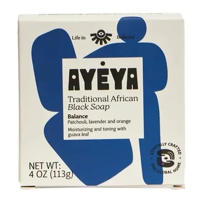 Ayeya Soap Bar Black Balance 4 oz
