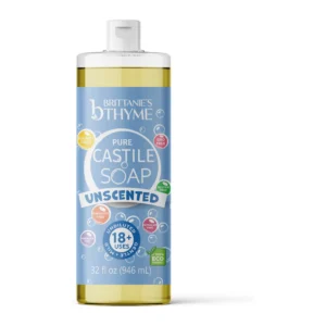 Brittanies Soap Castile Unscented 32 oz