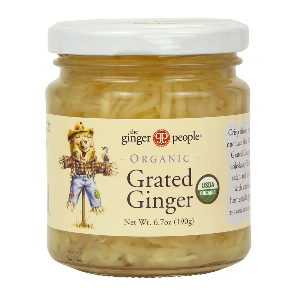 Ginger People Grated Ginger, Organic 6.7 oz