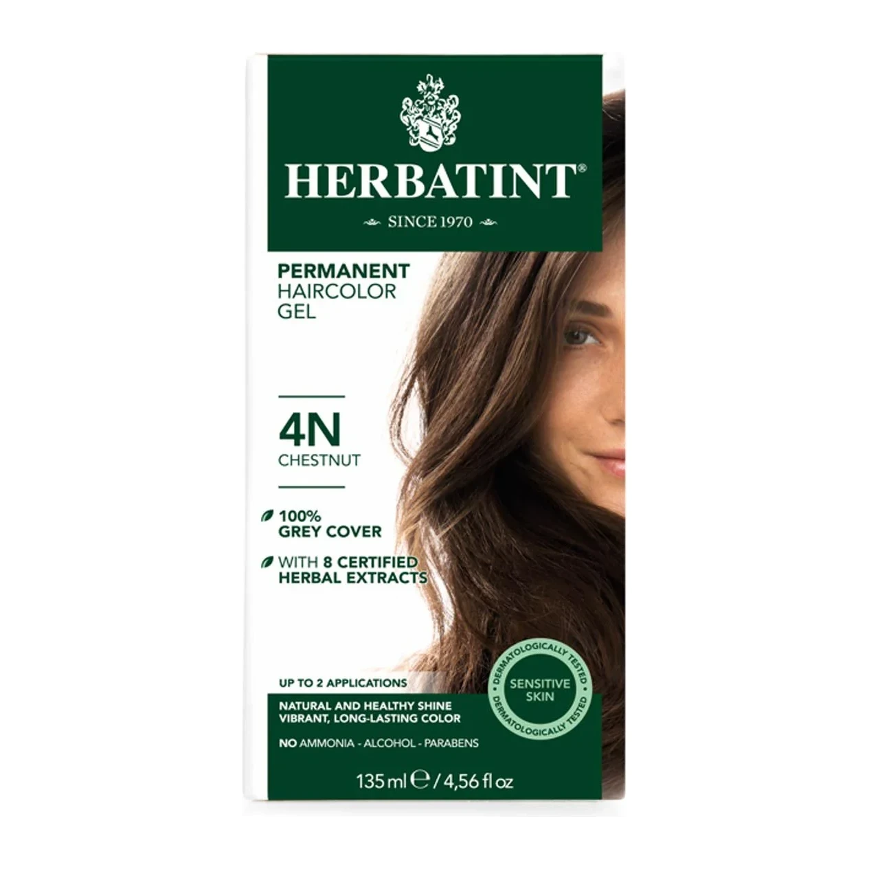 Herbatint Hair Color 4N Chestnut 4.56 oz