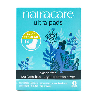 Natracare Pads Ultra Regular & Wings 14 Count