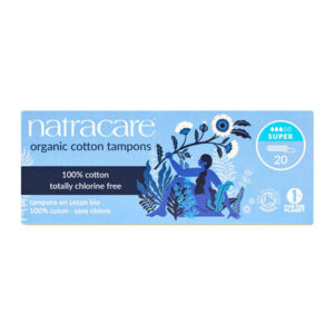 Natracare Tampon Super Non-Applicator 20 Count